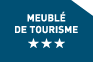 Meublé de Tourisme classé 3 étoiles